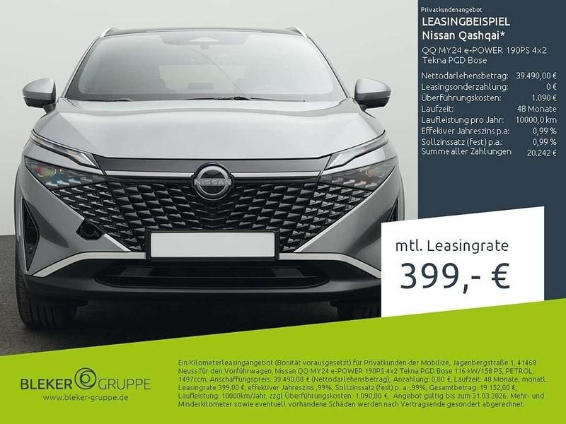 Dark grey (m)/ geste Gebraucht 2025 Nissan Qashqai Tekna SUV | 39.490 € (Teuer) - Bild 1/3