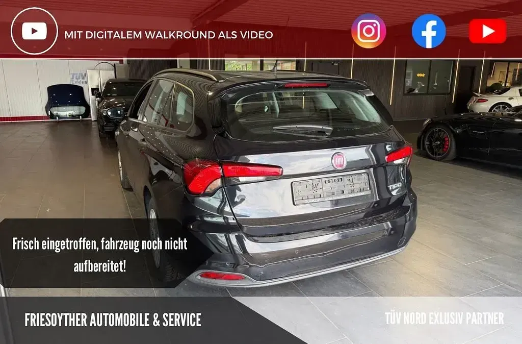 Gebraucht Fiat Tipo Pop 95 PS (69 kW) 2017 Schwarz Limousine