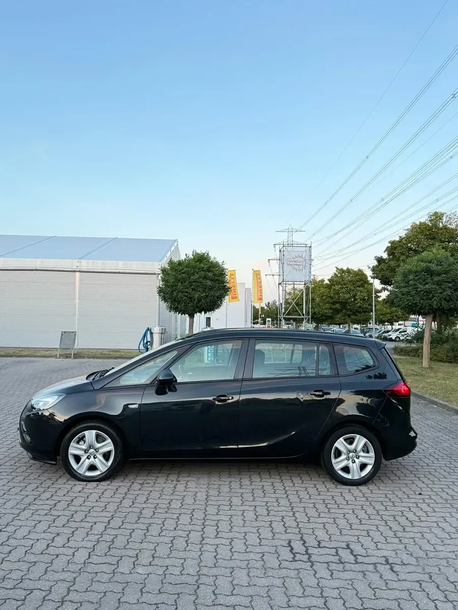 Gebraucht Opel Zafira Tourer 2013 Schwarz Van / Kleinbus