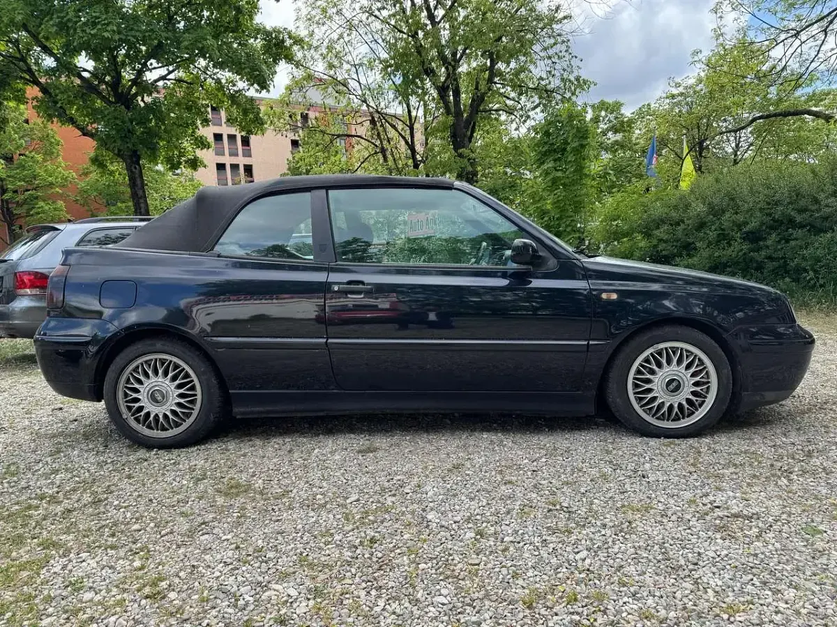 Brugt VW Golf Cabriolet Highline 101 HK (74 kW) 1998 Sort Cabriolet
