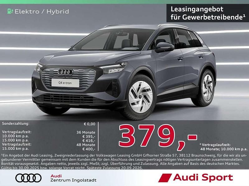 Grau Neu 2024 Audi Q4 e-tron SUV | 43.750 € - Bild 1/3