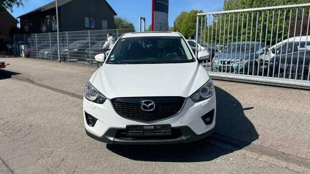 Gebraucht Mazda CX-5 Sports-Line 175 PS (128 kW) 2012 Weiß SUV