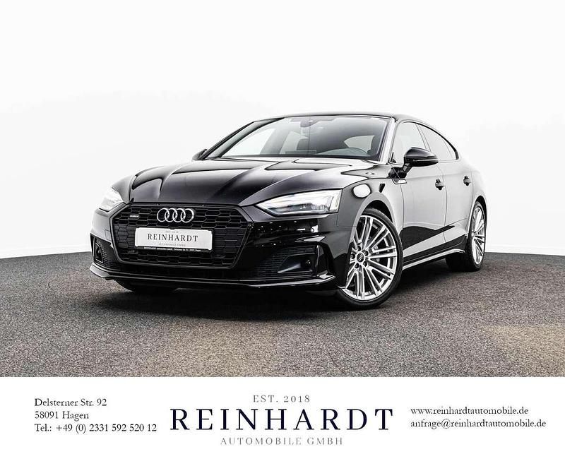 Gebraucht Audi A5 Sportback Advanced 204 PS (150 kW) 2021 Mythosschwarz metallic Kleinwagen