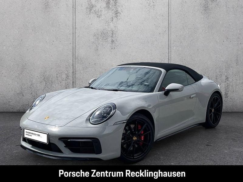 Weiss Gebraucht 2021 Porsche 911 Carrera 4S Cabriolet Cabrio | 143.890 € (Etwas zu teuer) - Bild 1/4