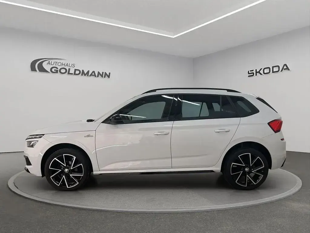 Gebraucht Skoda Kamiq Monte Carlo 150 PS (110 kW) 2022 Weiß SUV