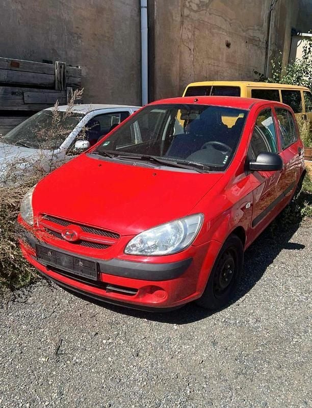 Rot Gebraucht 2006 Hyundai Getz Kleinwagen | 350 € (Superpreis) - Bild 1/4
