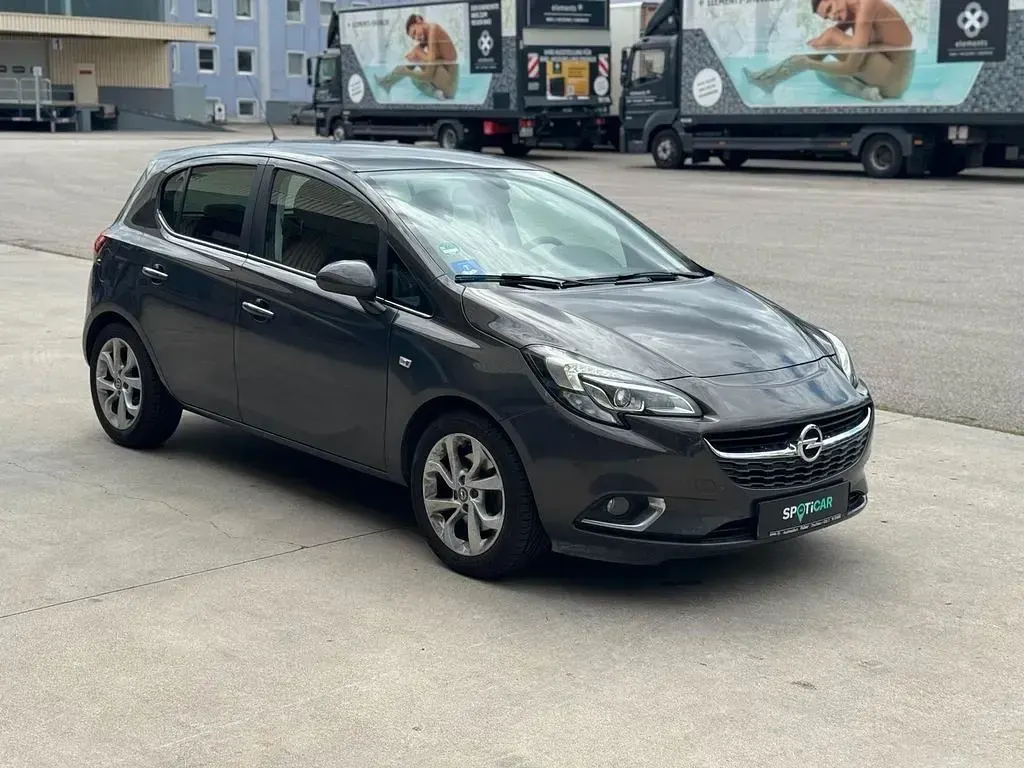 Usado Opel Corsa Innovation 116 HP (85 kW) 2015 Cinzento Citadino
