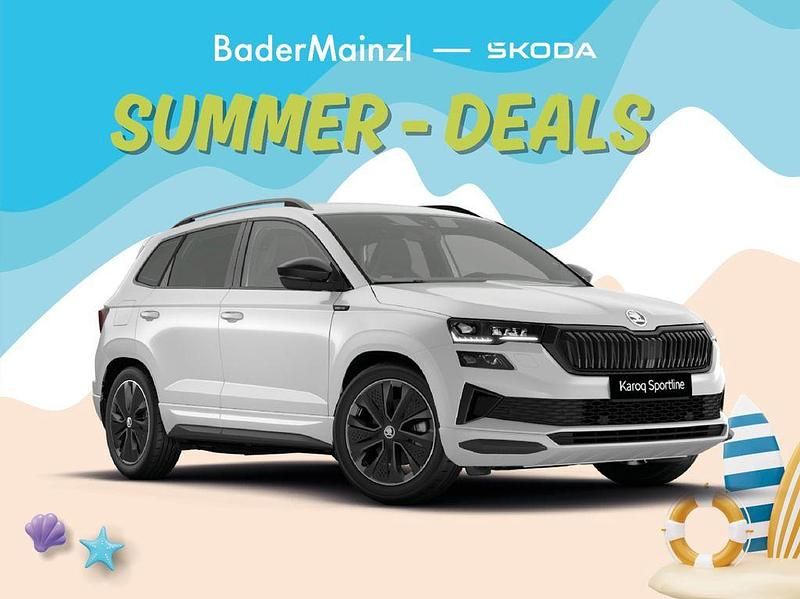 Weiß Neu 2025 Skoda Karoq SUV | 35.180 € (Superpreis) - Bild 1/4