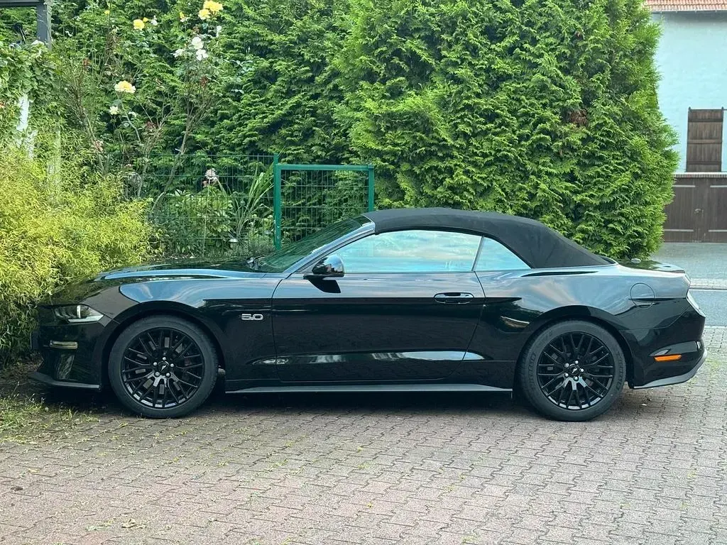 Gebraucht Ford Mustang GT 450 PS (330 kW) 2020 Schwarz Cabrio