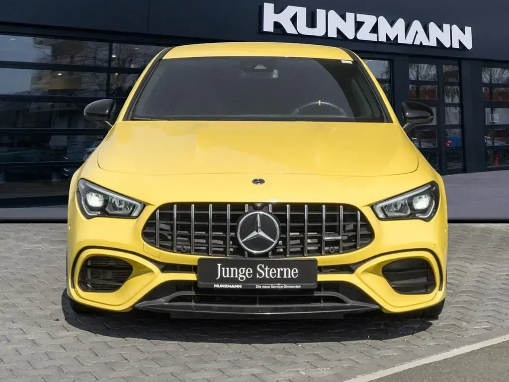 Gebraucht Mercedes CLA45 AMG AMG 421 PS (309 kW) 2022 Gelb Coupé