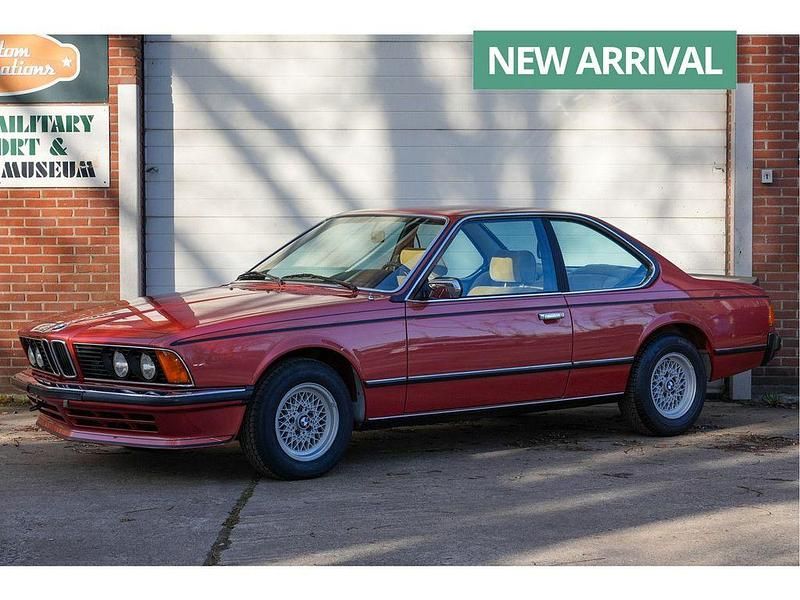 Second-hand BMW 635 218 CP (160 kW) 1981 Roșu Coupe