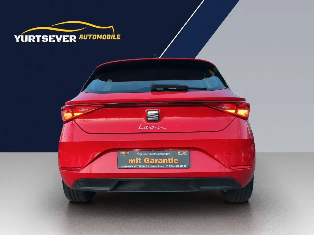 Gebraucht Seat Leon Style 131 PS (96 kW) 2021 Rot Kleinwagen