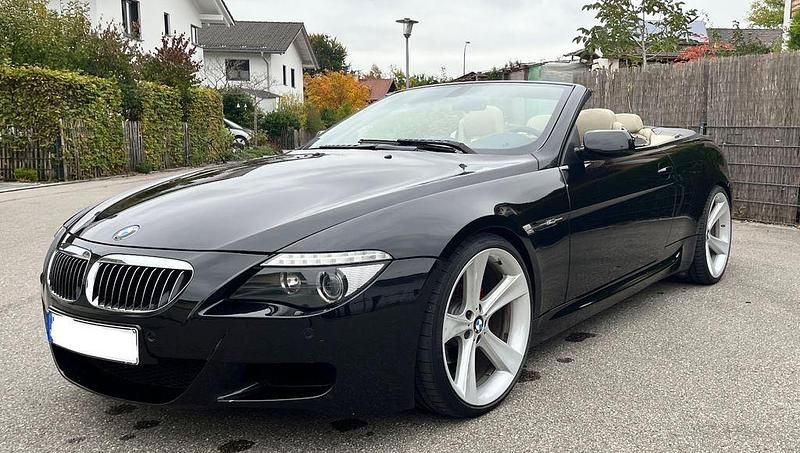 Schwarz Gebraucht 2007 BMW 630 Cabriolet Performance Cabrio | 15.499 € (Guter Preis) - Bild 1/4