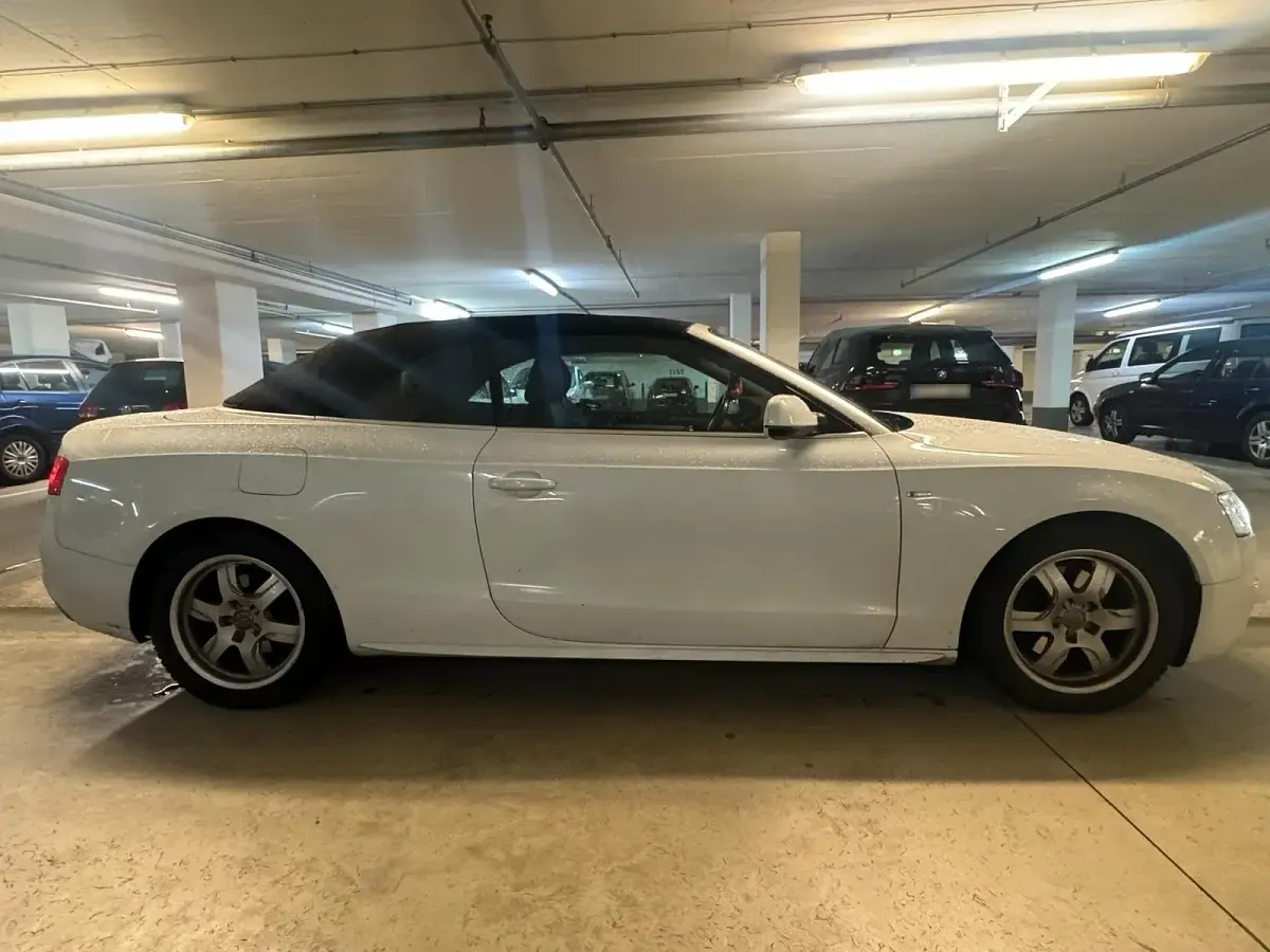 Gebraucht Audi A5 Cabriolet 190 PS (139 kW) 2014 Weiß Cabrio