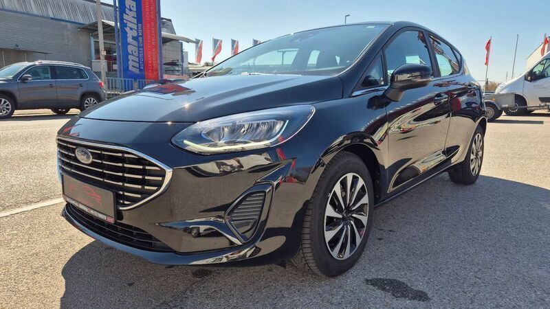 Schwarz Gebraucht 2022 Ford Fiesta Titanium Kleinwagen | 15.499 € (Superpreis) - Bild 1/4