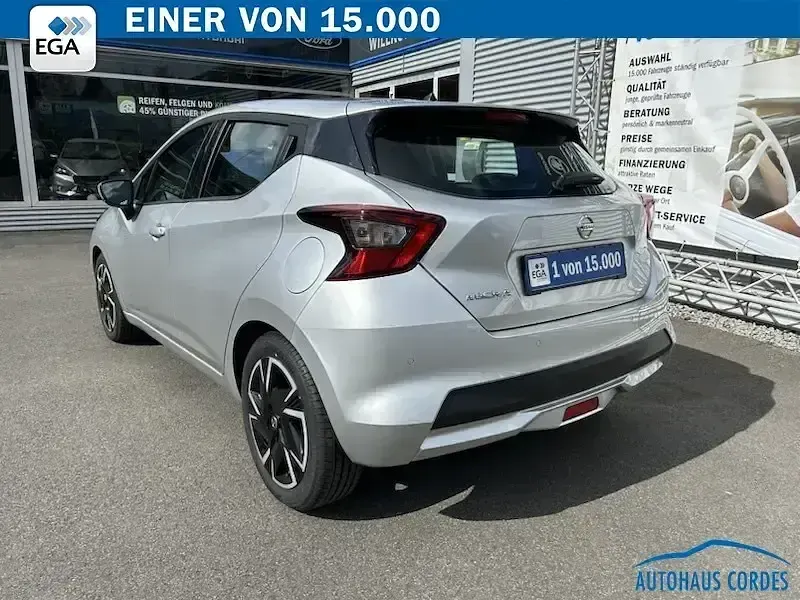 Gebraucht Nissan Micra N-Way 92 PS (67 kW) 2022 Silber Kleinwagen