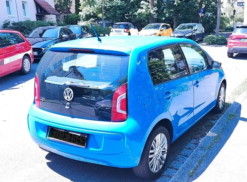Gebraucht VW up! Cup 60 PS (44 kW) 2014 Blau Kleinwagen