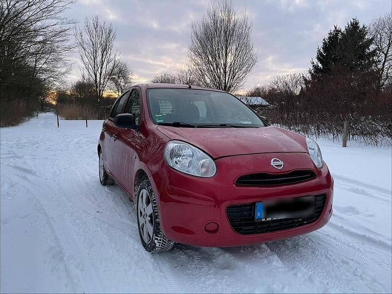 Gebraucht Nissan Micra 80 PS (58 kW) 2013 Rot Kleinwagen
