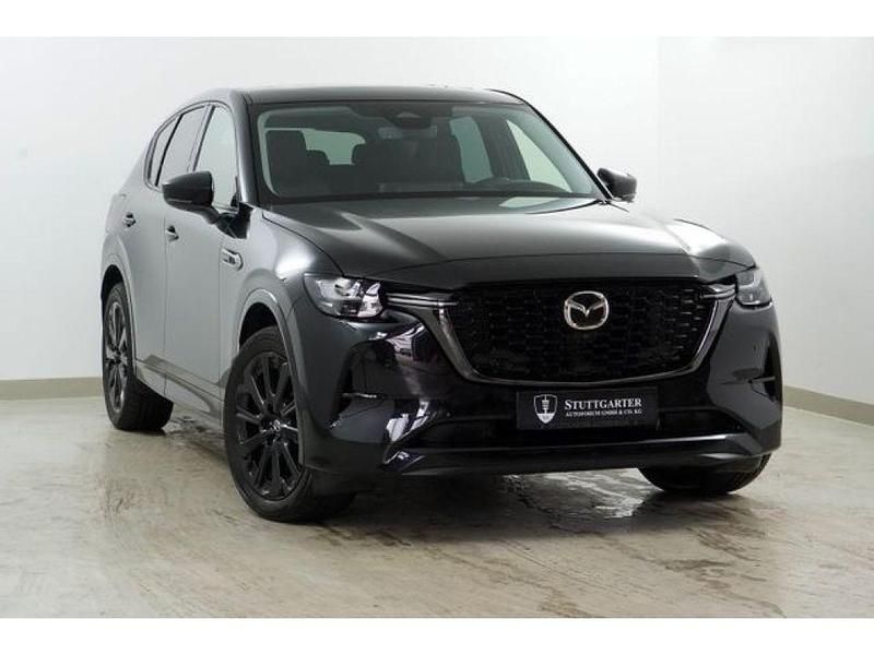 Jet black (metallic) Gebraucht 2023 Mazda CX-60 Homura-Line SUV | 40.890 € (Fairer Preis) - Bild 1/4