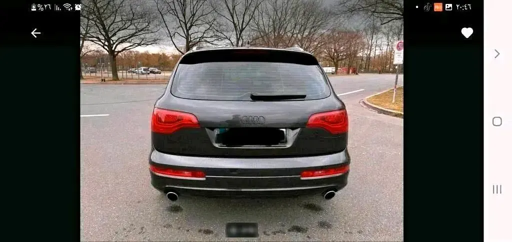 Occasion Audi Q7 S-Line 239 ch (175 kW) 2009 Noir SUV