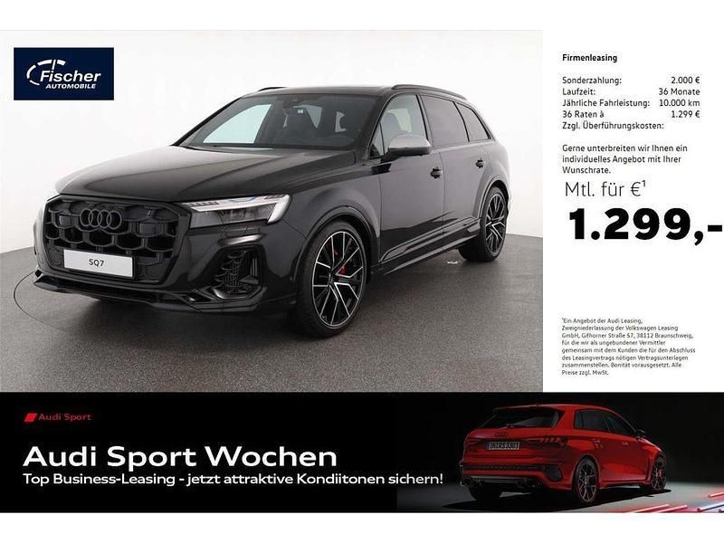 Schwarz Neu 2024 Audi SQ7 Ambiente SUV | 129.980 € (Teuer) - Bild 1/4