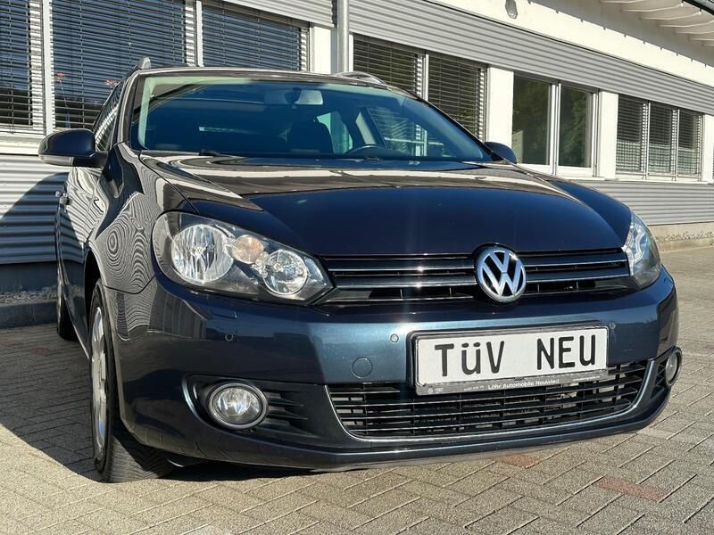 Blau Gebraucht 2010 VW Golf VI Highline Kombi | 4.250 € (Fairer Preis) - Bild 1/4