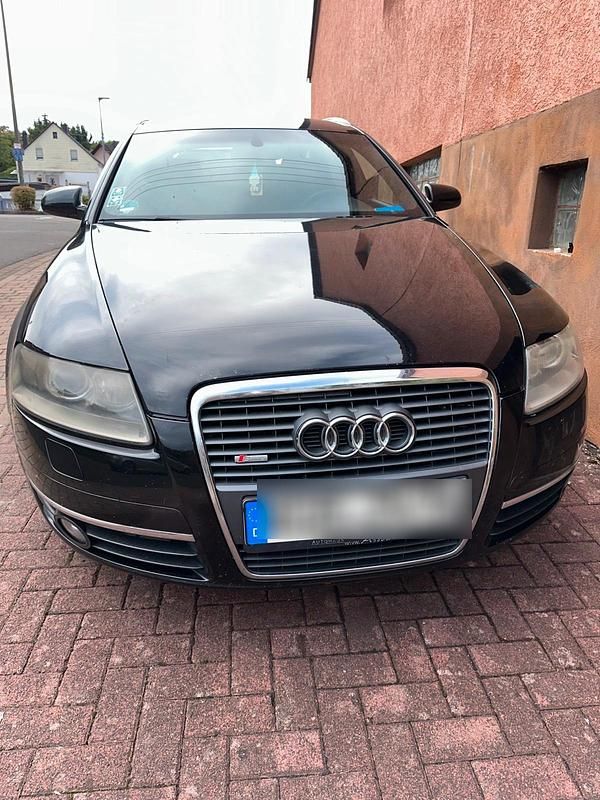 Schwarz Gebraucht 2008 Audi A6 S-Line Kombi | 2.100 € (Superpreis) - Bild 1/4
