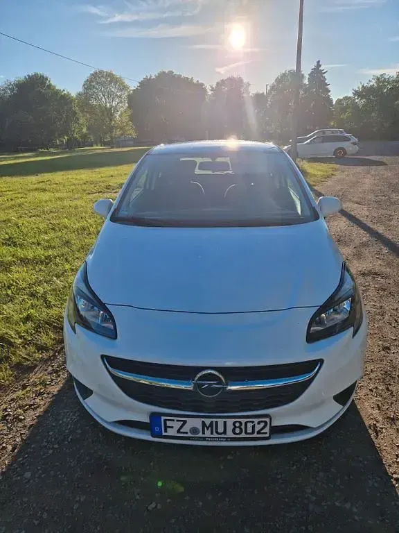 Gebraucht Opel Corsa Edition 69 PS (50 kW) 2016 Weiß Kleinwagen