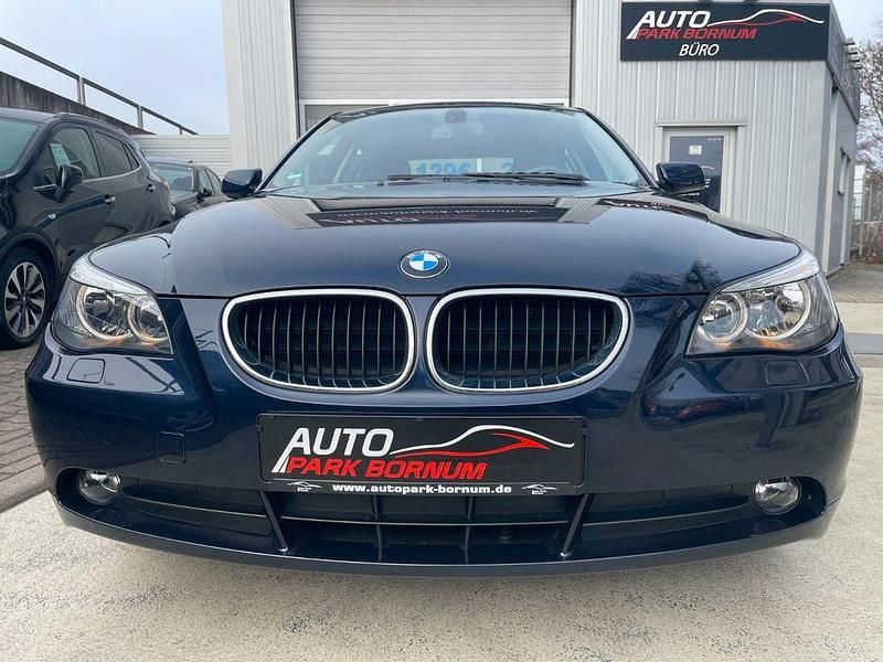 Usata BMW 520 170 CV (125 kW) 2004 Blu Berlina