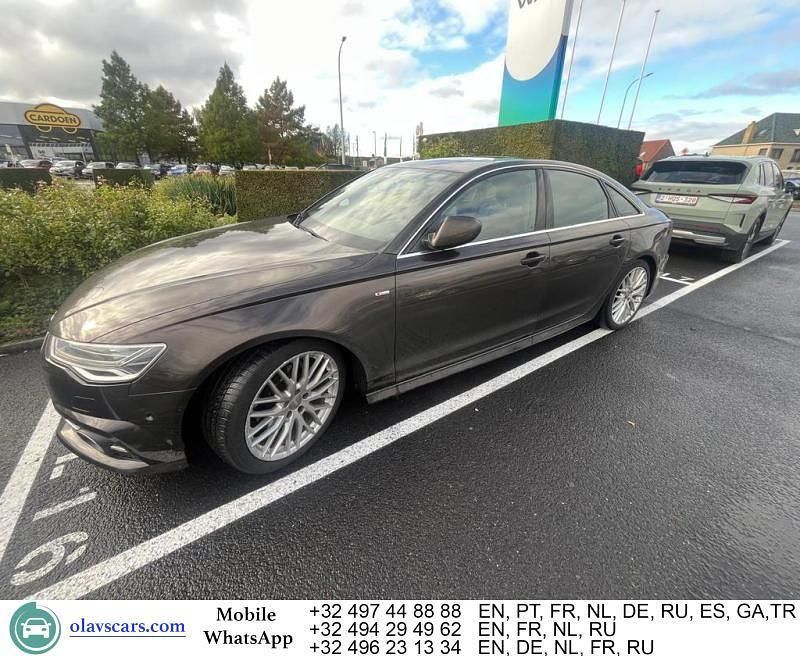 Braun Gebraucht 2018 Audi A6 S-Line Limousine | 17.200 € (Superpreis) - Bild 1/4