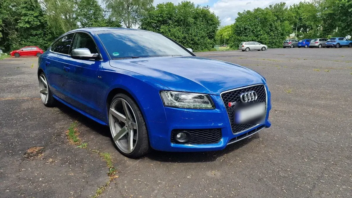 Gebraucht Audi S5 Cabriolet Design 333 PS (244 kW) 2011 Blau Coupé