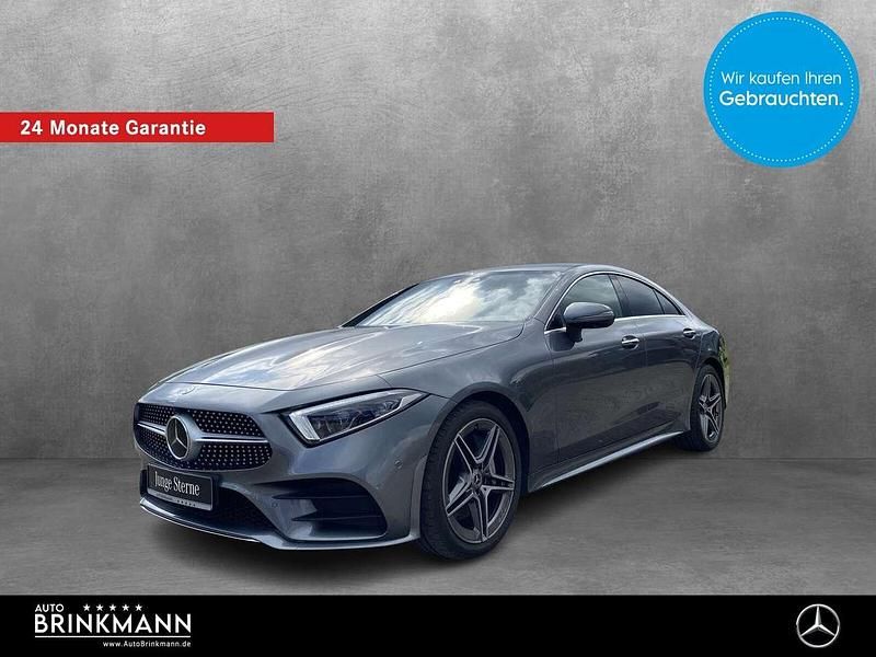 Lack selenitgrau Gebraucht 2021 Mercedes CLS400 AMG line Coupé | 49.870 € (Fairer Preis) - Bild 1/4