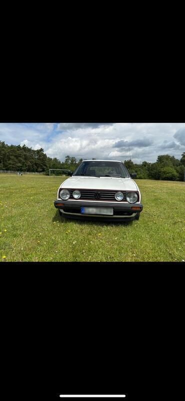 Weiß Gebraucht 1987 VW Golf II GTD Kleinwagen | 3.500 € - Bild 1/4