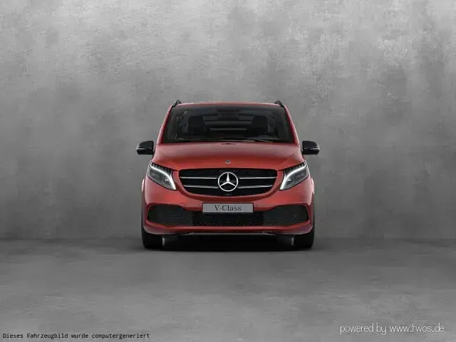 Gebraucht Mercedes V300 Avantgarde Edition 237 PS (174 kW) 2022 Hyazinthrot metallic Van / Kleinbus