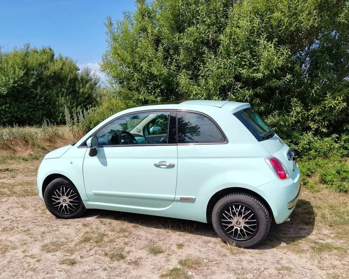 Gebraucht Fiat 500 Lounge 69 PS (50 kW) 2014 Grün Limousine