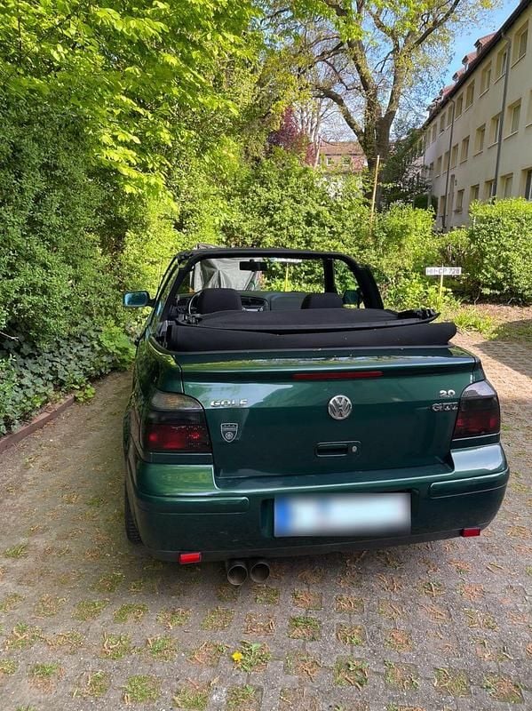 Gebraucht VW Golf Cabriolet GTI 116 PS (85 kW) 2000 Grün Cabrio