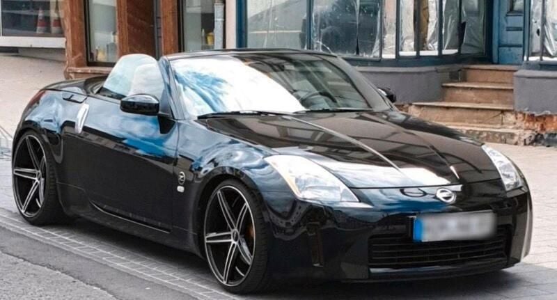 Schwarz Gebraucht 2005 Nissan 350Z Cabrio | 15.000 € (Superpreis) - Bild 1/4