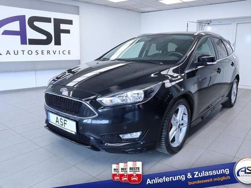 Schwarz Gebraucht 2017 Ford Focus Sport Kombi | 11.470 € (Fairer Preis) - Bild 1/3