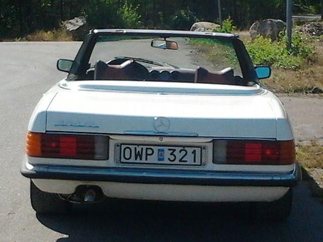 Gebraucht Mercedes SL350 201 PS (147 kW) 1989 Weiß Cabrio