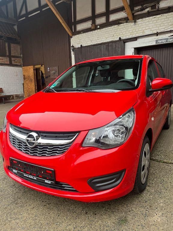 Rot Gebraucht 2017 Opel Karl Edition Kleinwagen | 6.690 € (Fairer Preis) - Bild 1/4