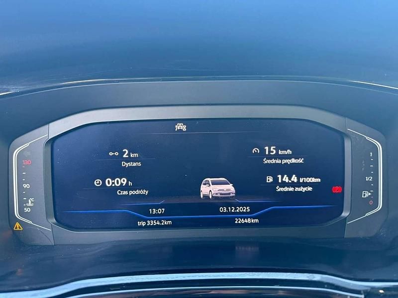 Gebraucht VW Touran Comfortline 150 PS (110 kW) 2023 Schwarz Van / Kleinbus