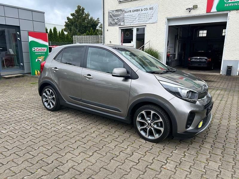 Gebraucht Kia Picanto X-Line 101 PS (74 kW) 2018 Silber Kleinwagen