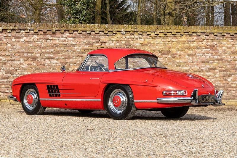 Gebraucht Mercedes SL300 1957 Rot Cabrio