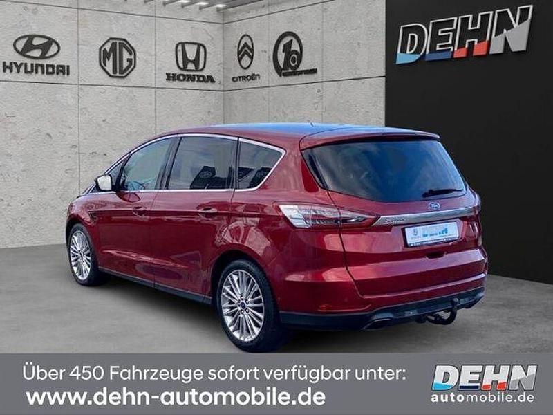 Gebraucht Ford S-MAX Business Edition 241 PS (177 kW) 2015 Rubyrot (metallic) Van / Kleinbus