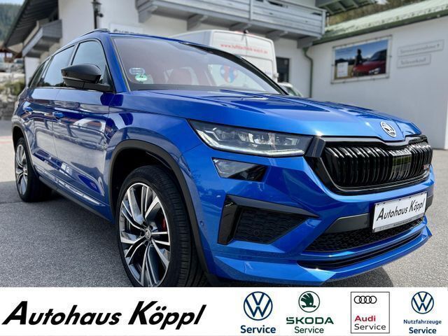 Raceblau metallic Gebraucht 2021 Skoda Kodiaq RS SUV | 41.990 € (Fairer Preis) - Bild 1/4