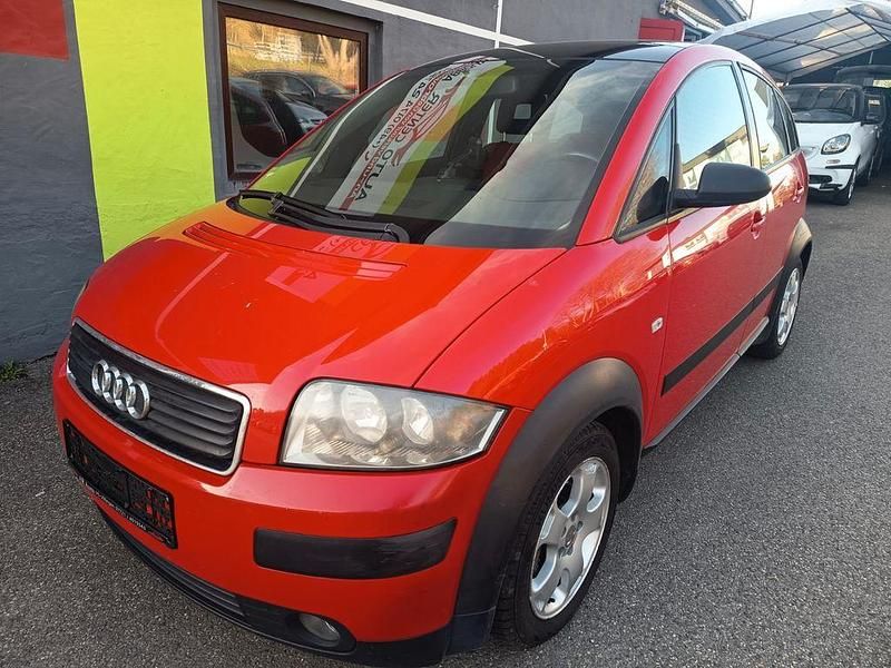 Second-hand Audi A2 110 CP (80 kW) 2004 Roșu Hatchback