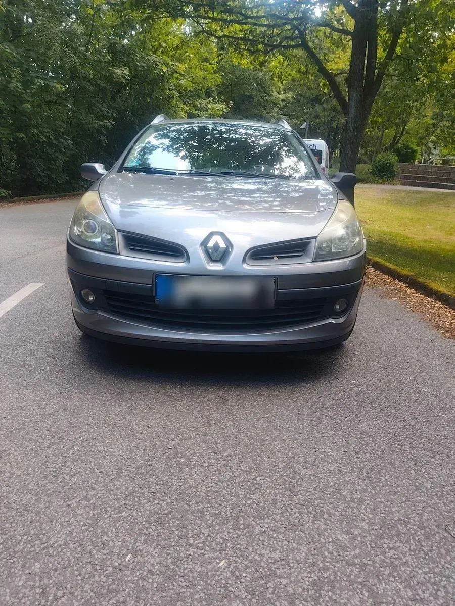 Gebraucht Renault Clio GrandTour Dynamique 101 PS (74 kW) 2008 Grau Kombi