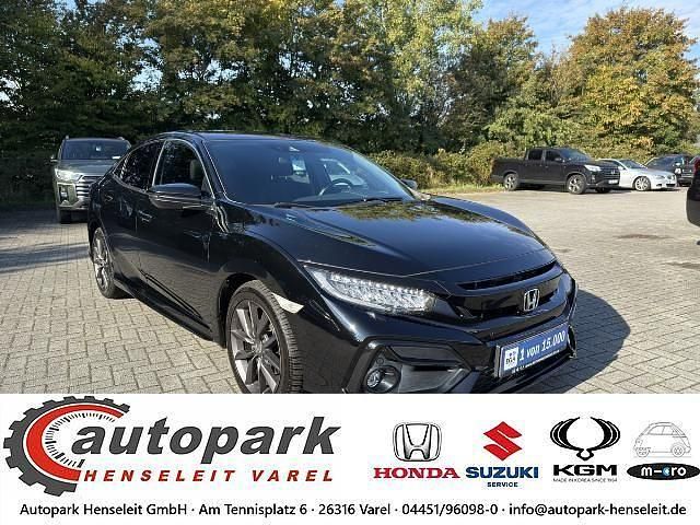 Gebraucht Honda Civic Elegance 126 PS (92 kW) 2021 Crystal black p. (metallic) Limousine