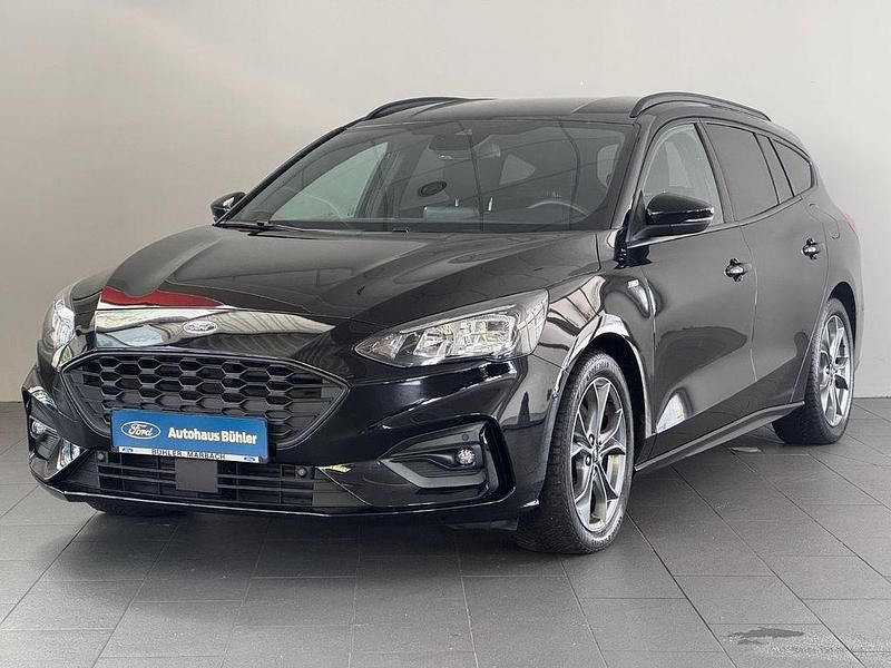 Schwarz Gebraucht 2020 Ford Focus ST-Line Limousine | 20.300 € (Fairer Preis) - Bild 1/4