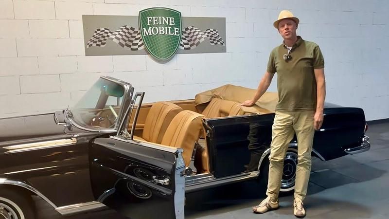 Gebraucht Mercedes 220 SE 120 PS (88 kW) 1963 Schwarz Cabrio